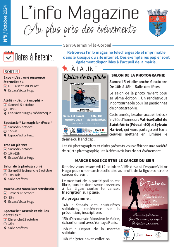 Info magazine n°9 - Octobre 2024