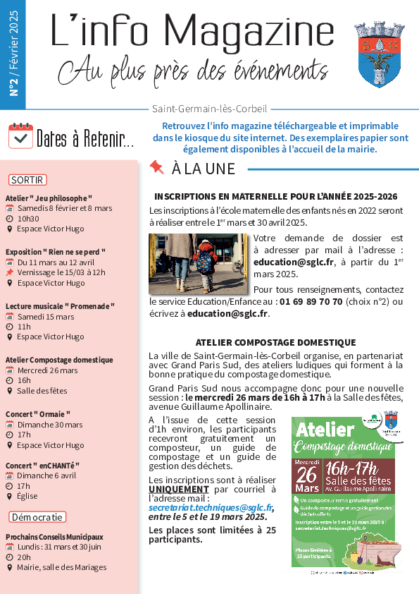 Info magazine n°2 - Février 2025