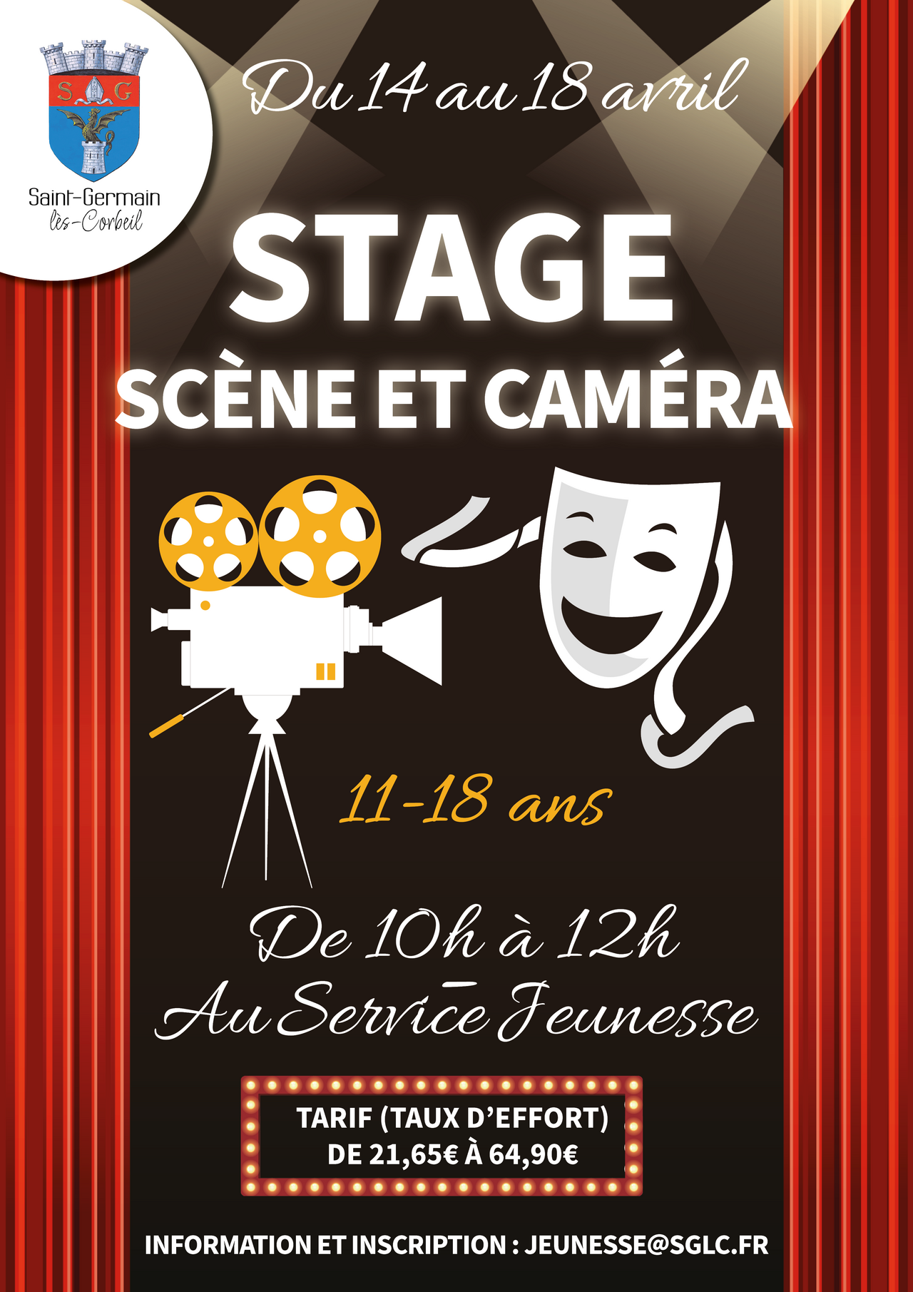 Stage de théâtre - 2025