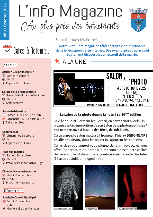 Info magazine n°9 - Octobre 2025