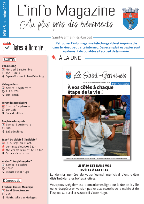 Info magazine n°8 - Septembre 2025