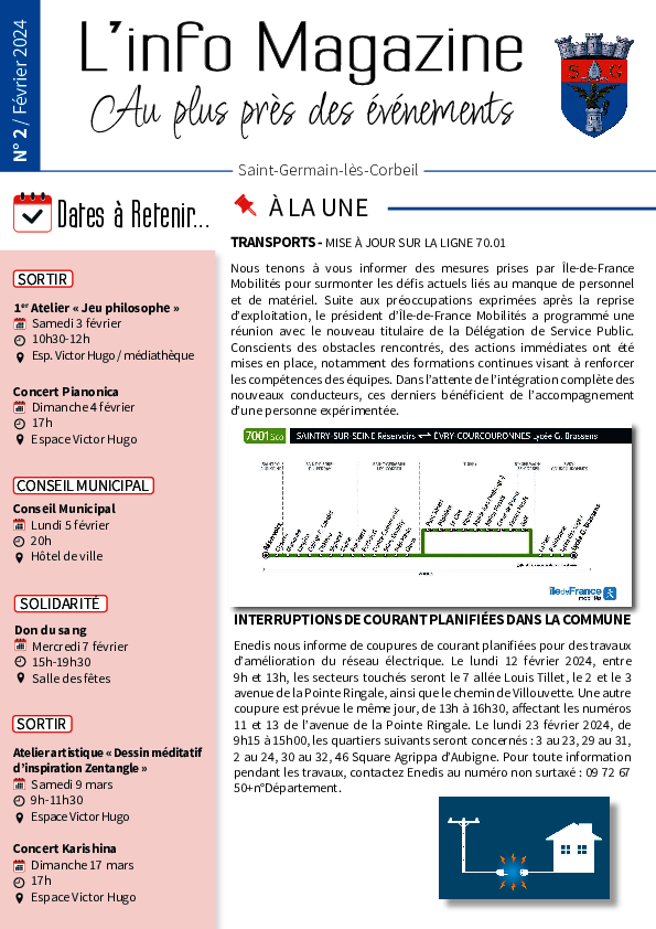 Info magazine n°2 - Février 2024