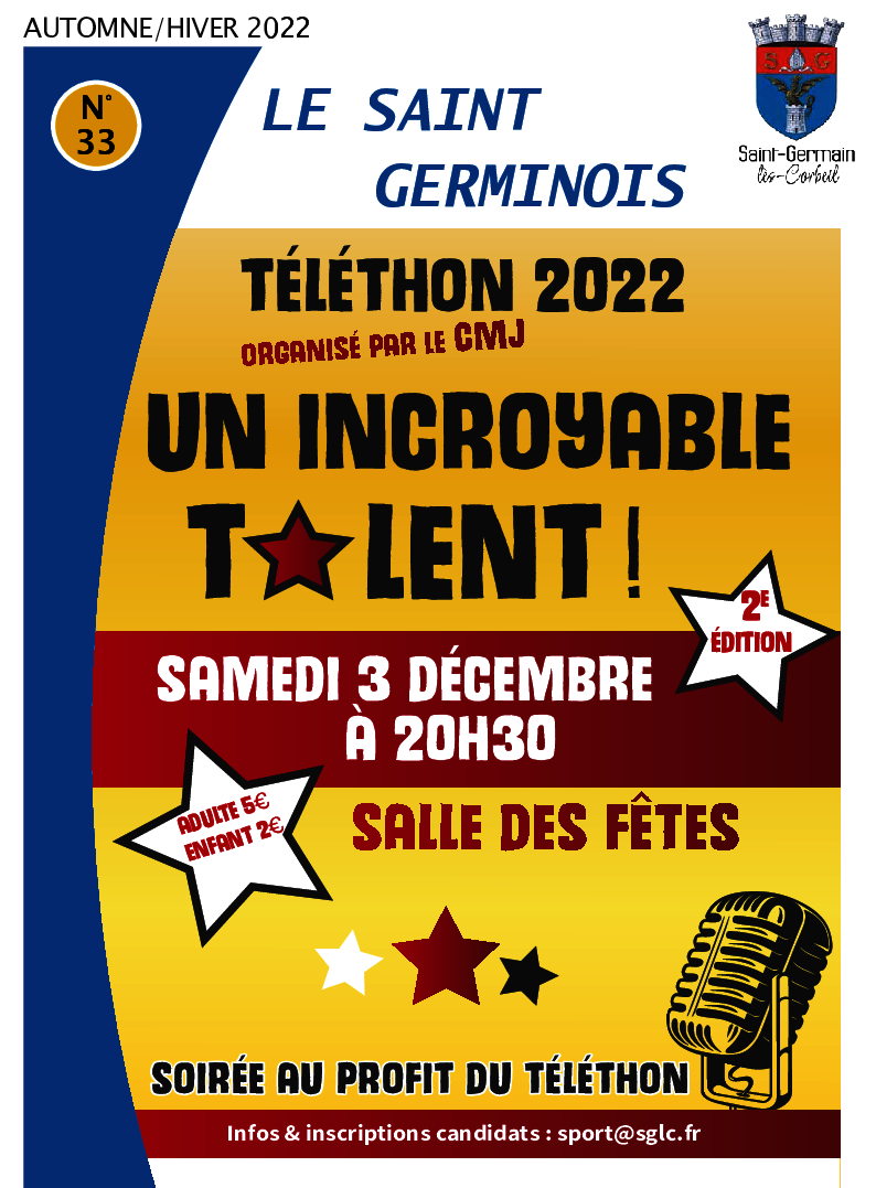 Le Saint-Germinois n°33 - Automne / hiver 2022