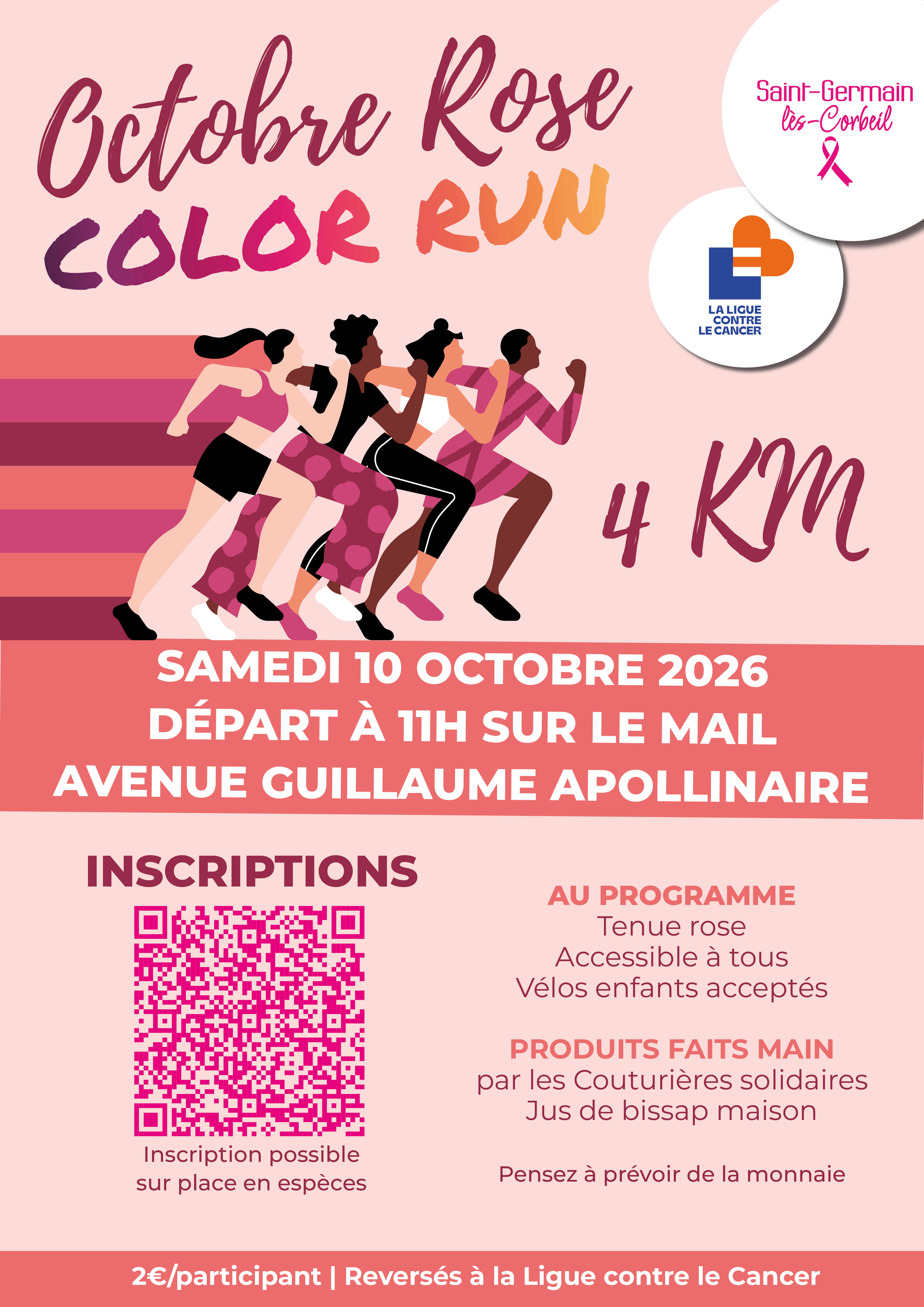 Octobre rose / Color Run 2026